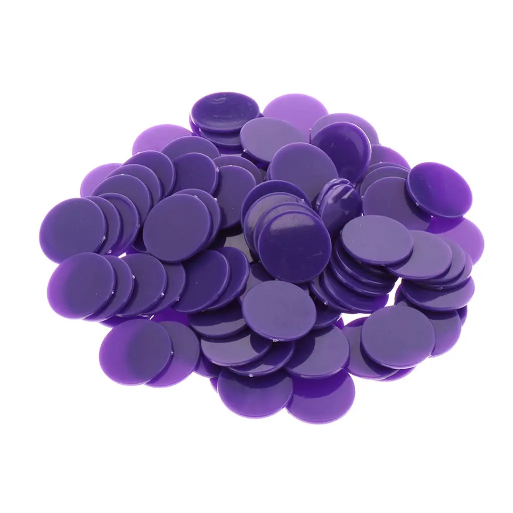 Barreled Plastic Coin Bingo Poker Chips Casino Chip Money 100 Barrels 25MM Plane Boundless Board Game Toys poker chips plastic game coins