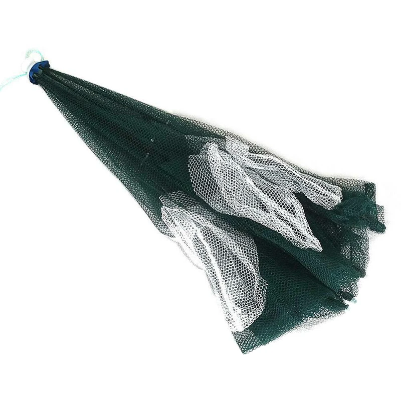 New Folding Portable Automatic Fishing Net Shrimp Bait Cast Mesh Trap Cage Net XD88