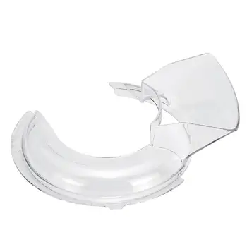

4.5-5QT Bowl Pouring Shield Tilt Head Parts For Kitchen Stand Mixer W10616906 - KN1PS Mixer Accessories Transparent Cover