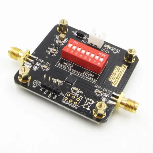 PE4302 цифровому RF Ступенчатый аттенюатор модуль высокую линейность 0.5dB В переменного тока, 50-Ом ВЧ DSA