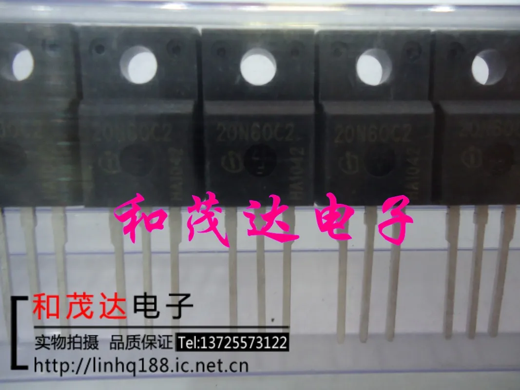 Новый и оригинальный SPA20N60C2 20N60C2 TO-220F MOS 600V 20A