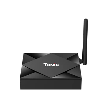 

Tanix TX6S Allwinner H616 4GB RAM 32GB ROM Dual AC Wifi 2.4GHz&5.8GHz 100M LAN BT4.2 Android 10 OS h6 8K smart tv box