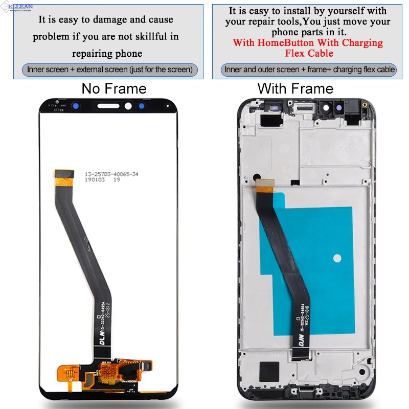 Catteny Y6 lcd для huawei Y6 Prime дисплей кодирующий преобразователь сенсорного экрана в сборе для Honor 7A lcd с инструментами