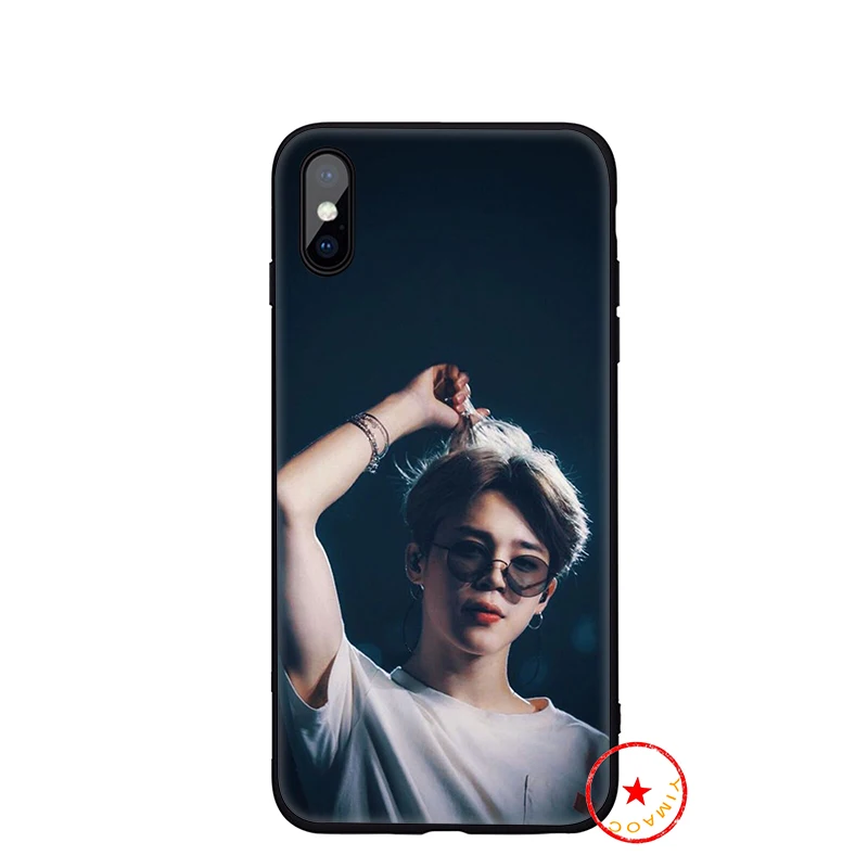 Мягкий силиконовый чехол для телефона Park Jimin K Pop для iPhone 11 Pro Xs Max X или 10 8 7 6S Plus 5 5S SE Xr 6 Plus 7Plus 8 Plus - Цвет: 12