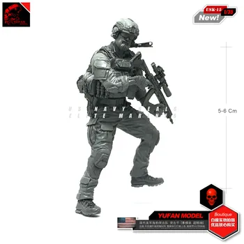 

Yufan Model 1/35 Modern Us Seal Commando Resin Soldier Model Usk-15