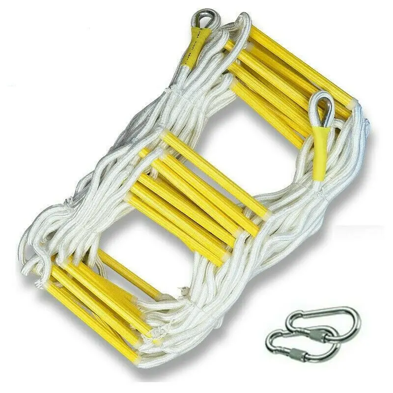 

Folding Emergency Fire Escape Ladder Rescue Rope Ladder ATT