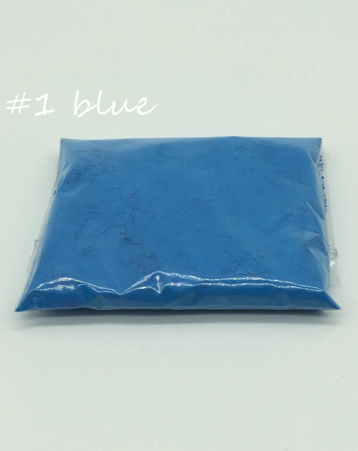 NO.1 blue Неоновый флуоресцентный фосфорный пигмент пудра для глаз флуоресцентная пудра стойкий мерцающий тени для век неоновая пудра для ногтей матовые тени для век - Цвет: NO.1 blue