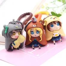 Аниме Гараж Комплект loveliveq версия небольшой похоронены серии 9-Цвет случайный кожаный веревка подвесной фурнитура для брелоков для ключей