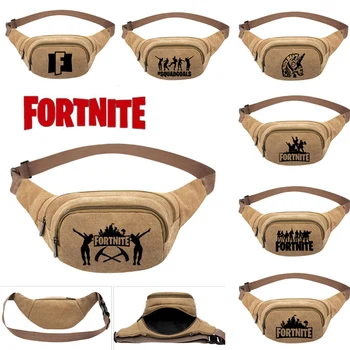 

Men Outdoor Waist Bag Unisex Fortnites Fortress Sport Chest Bag Kid Cartoon Anime Printed Running Sport Hiking Casual Travel Bag