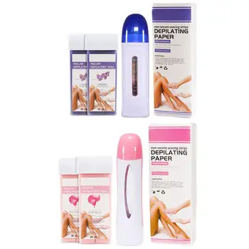 

Professional Wax kit with Wax Heater, 2 Wax Cartridges and 200 Wax strips