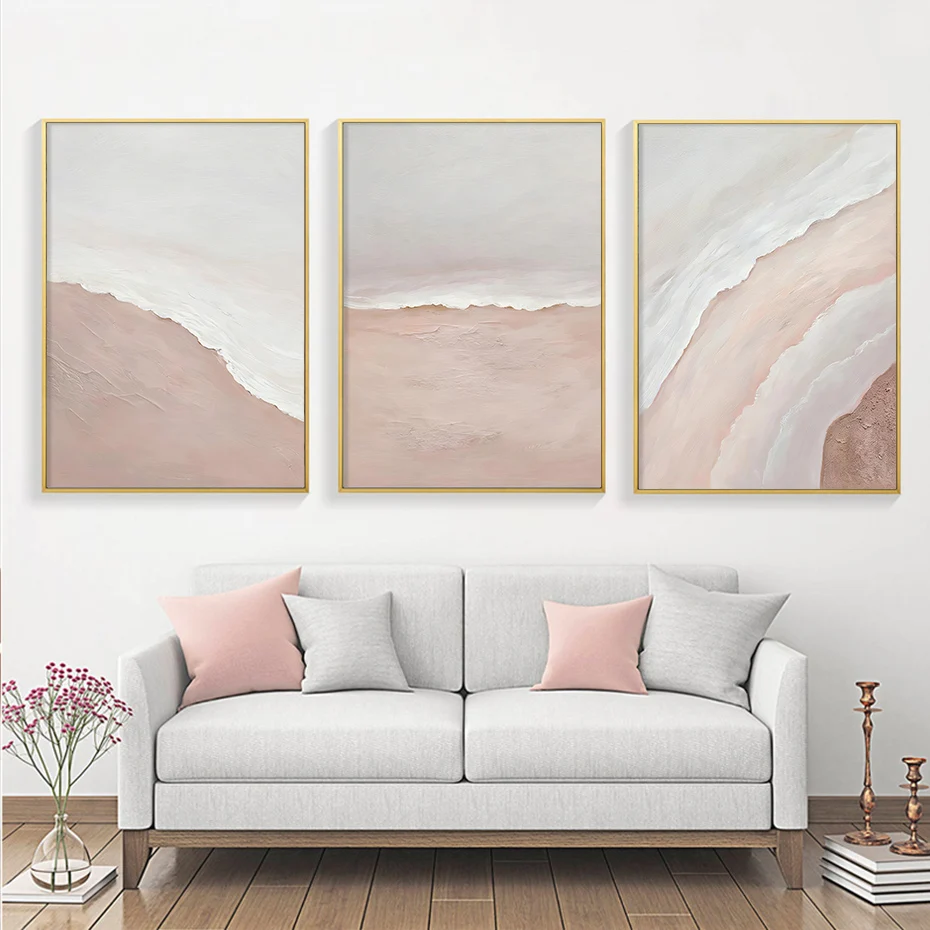 Abstract-Pink-Beige-Beach-Sea-Waves-Bohemia-Marble-Poster-Canvas-Painting-Wall-Art-Print-Pictures-for (1)