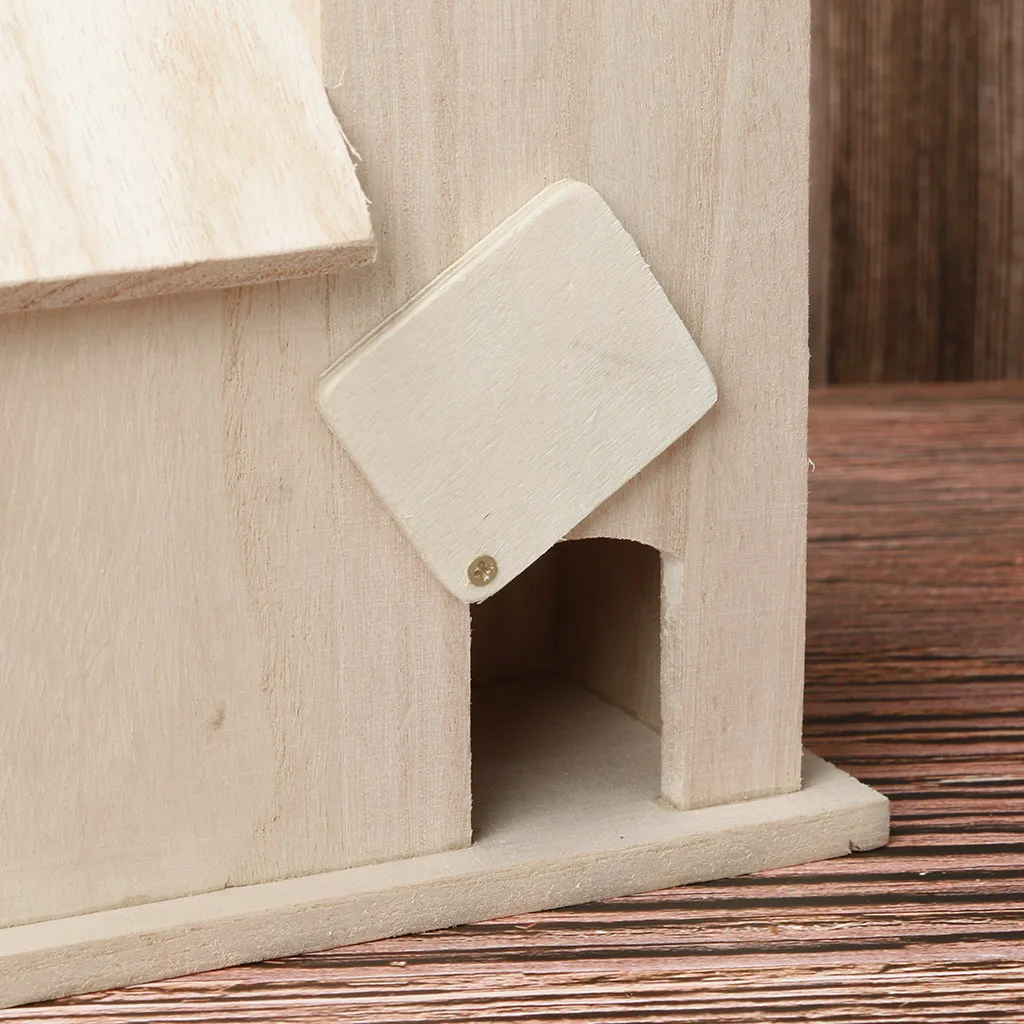 Гнездо Dox Nest House Bird Box деревянная коробка креативный настенный открытый дропшиппинг круглое отверстие декоративный горячий#20