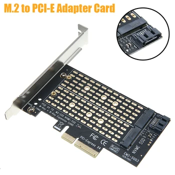 

PCIE to M2/M.2 Adapter SATA M.2 SSD PCIE Adapter NVME/M2 PCIE Adapter SSD M2 to SATA PCI-E Card FOR Computer Accessories
