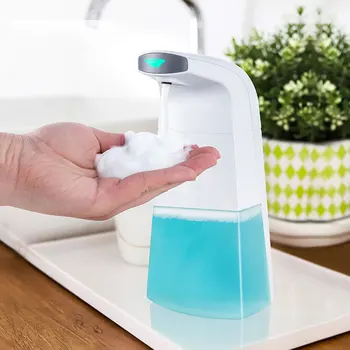 

Automatic Foam Soap Dispenser Touchless Wall Mounted Soap Dispenser 10.48oz Waterproof Infrared Sensor for Bathroom Kitchen