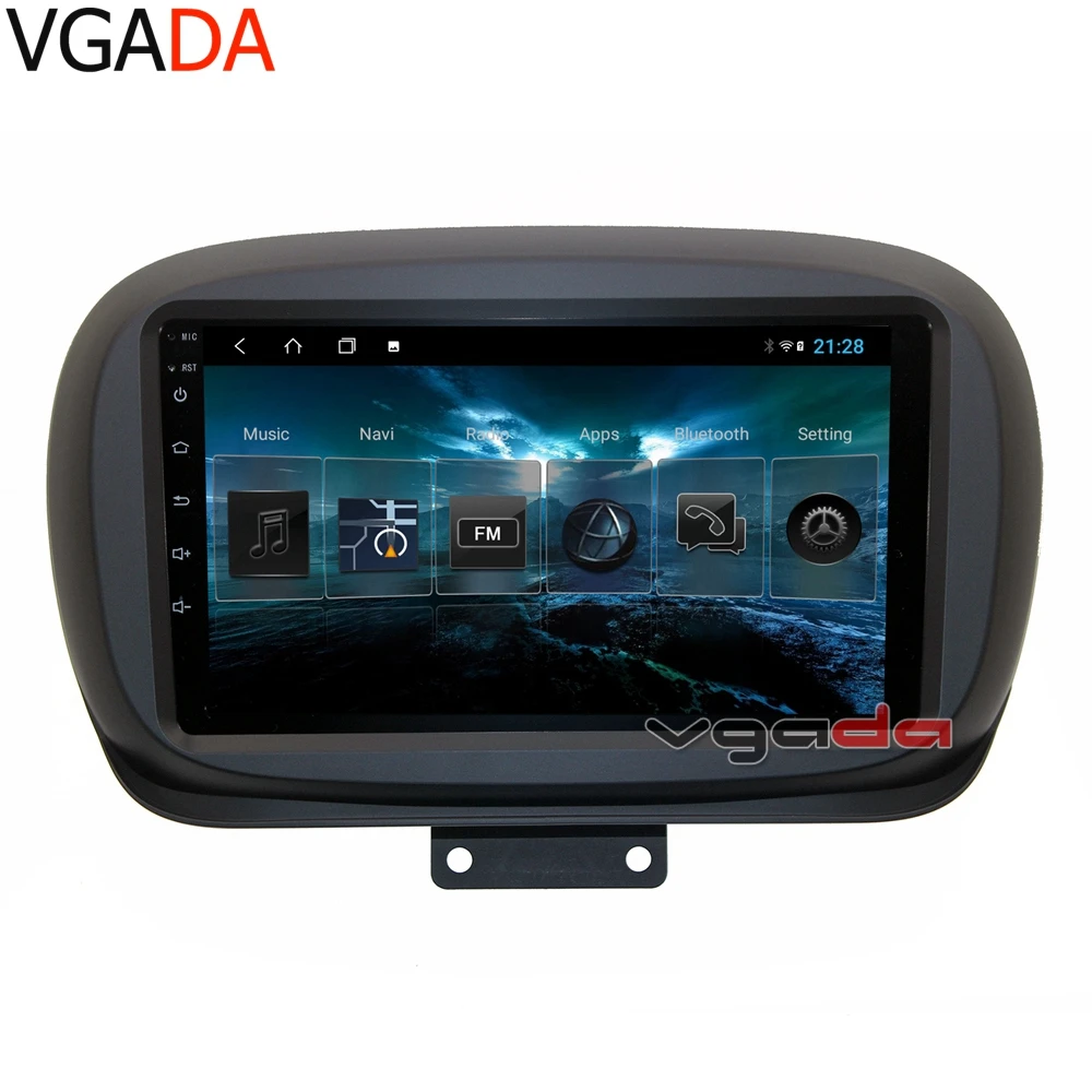 4 ГБ ОЗУ + 64 Гб ПЗУ Android Авторадио gps для Fiat 500X2016 Автомобильный головное устройство