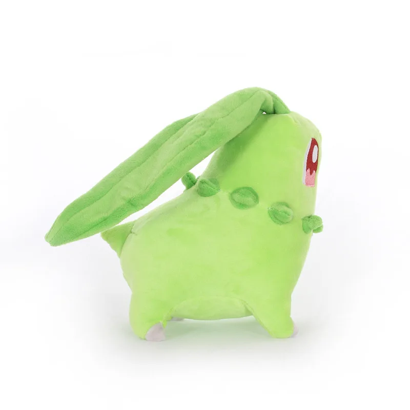 1 шт. 20 см Chikorita пышные игрушки куклы милые Chikorita кулон мягкие игрушки для детей день рождения рождественские подарки