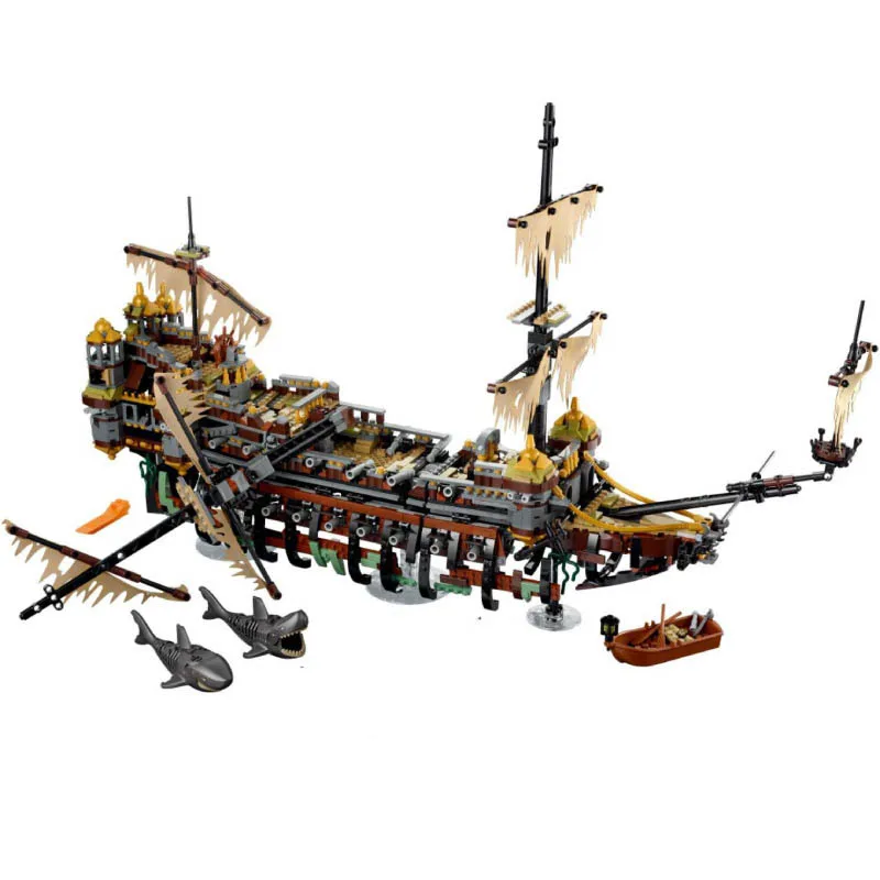 Конструктор MOC 71042 тихий Мэри Пираты Карибского моря Капитан Джек техника игрушка