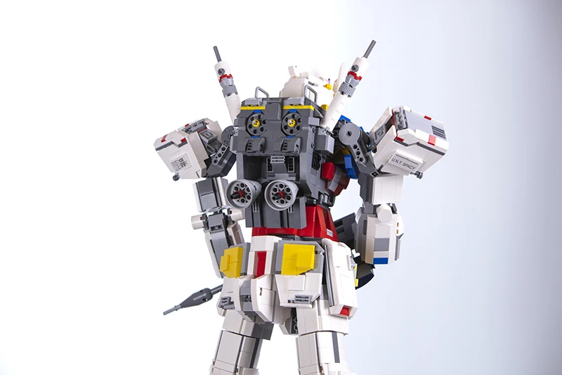 MOC супер робот войны Mecha Gundam Technic 3500 шт модель RX78-2 с фиксированным кронштейном строительный блок кирпичи рождественские игрушки