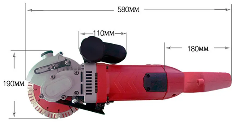 220V Электрический настенный Целомудрие режущая Машина стальная машина для резки бетона