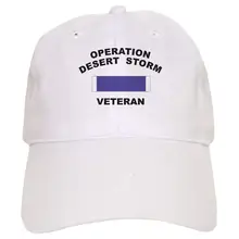 Бейсбольная кепка ветерана войны в Заливе