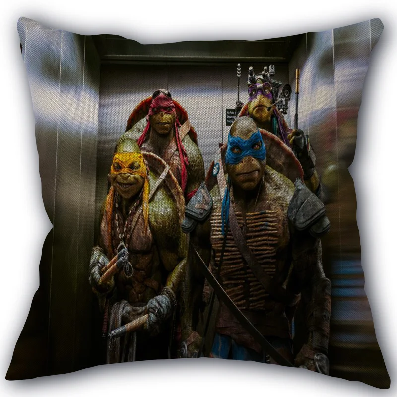 Pillow Cover21 Наволочка на заказ, наволочка с черепашками-ниндзя, наволочка, хлопок, лен, домашний текстиль, квадратная наволочка, 45X45 см, декоративная - Цвет: Pillow Cover21
