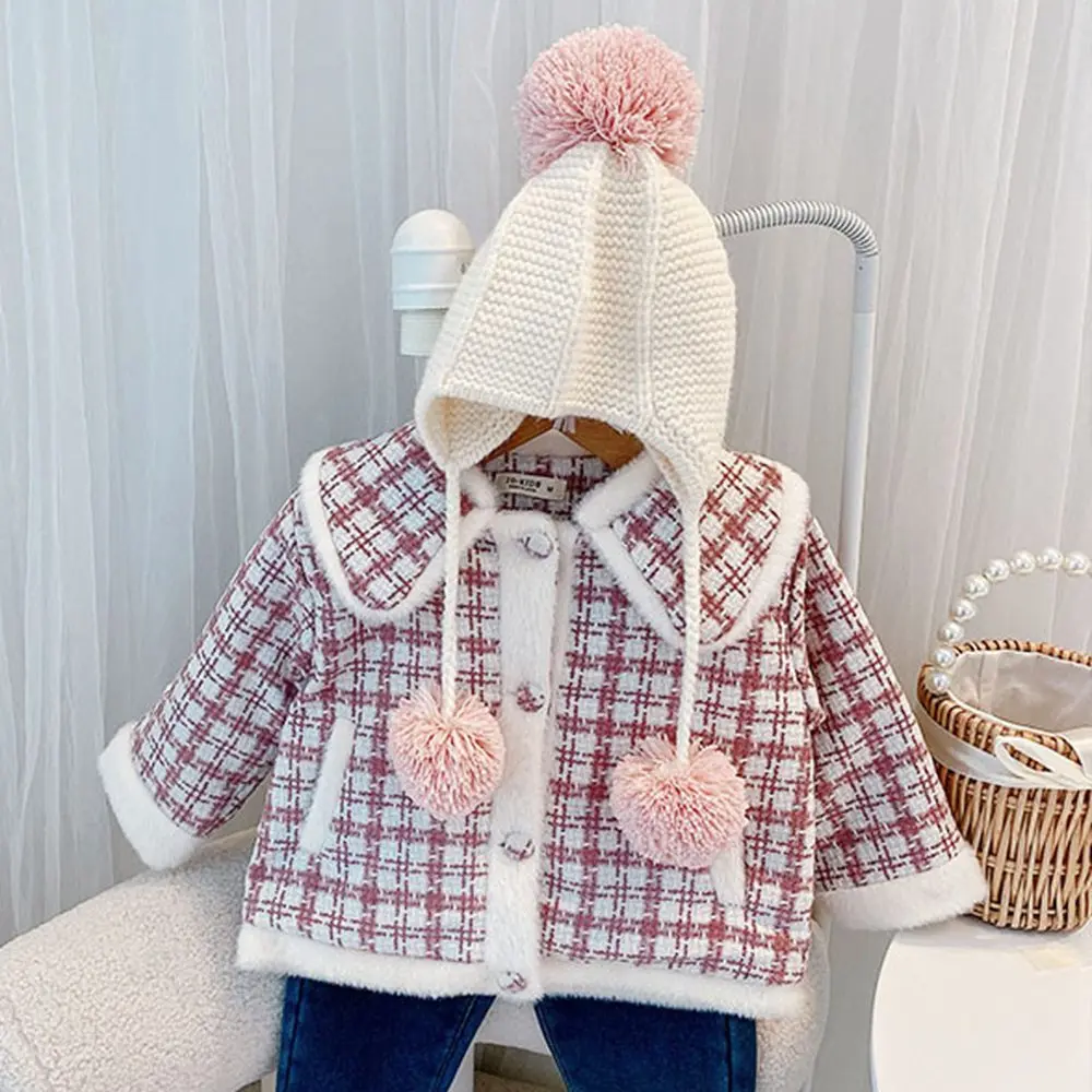   Ʈ  ܿ  Ű  Ҹ Thicken Plaided Parkas Jacket Outwear Casacos Coats Outfits ADK750