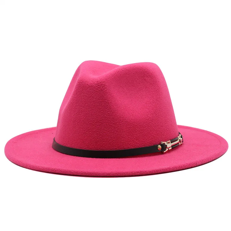 EOZY-Cappello Panama Vintage Uomo Unisex Fedora in Cotone Classico Bombetta  Jazz Berretto Tinta Unita Decorazione Cintura lencicol Moda Abbigliamento