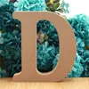 1pc 10cm Wood Color Wooden Letters Alphabet DIY Word Letter Art Crafts Standing Name Design Party Wedding Home Decor 3.94 Inches ► Photo 3/6