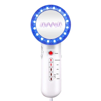 

6 in 1 Fat Remover Machine EMS Sliming Massager for Weight Loss Blue and Red Light Skin Device for Arm Leg Stomach Massager