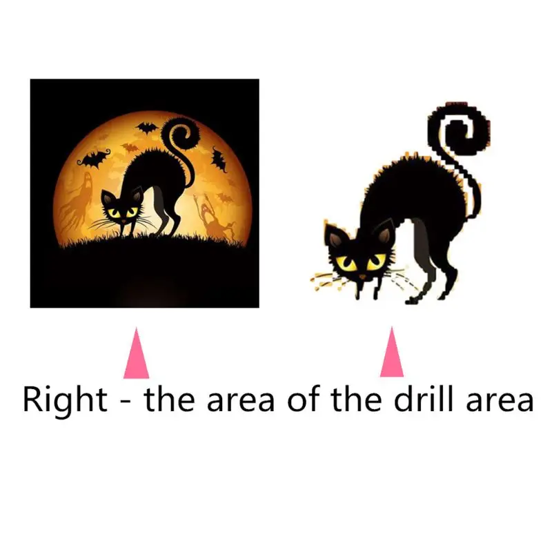 

The butterfly 5D A black cat Shaped Diamond Painting