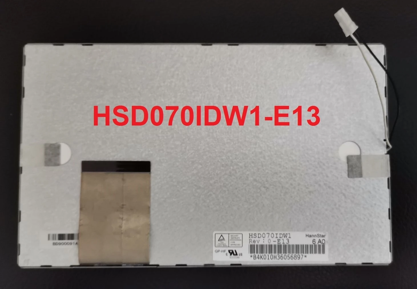 Original Polegada Tela Lcd Hsd070idw1-e13 para Carro Dvd Gps Navegação do Carro Tela Lcd Hsd070idw1 E13
