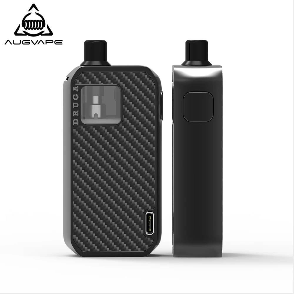 Augvape-Kit de vapeo Druga Narada Pod, batería integrada, 2,8 ml, DL/MTL/RBA, 0,5 ohm, bobinas de 0,6 ohm, cubierta de cigarrillo electrónico