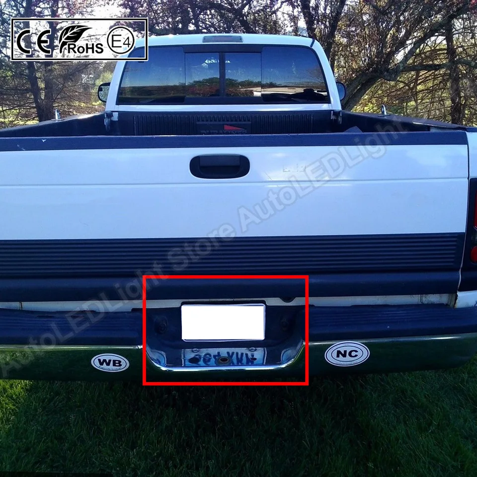 Ram 2500 2005 Dodge Ram License Plate Light Bulb Ram 1500 LED