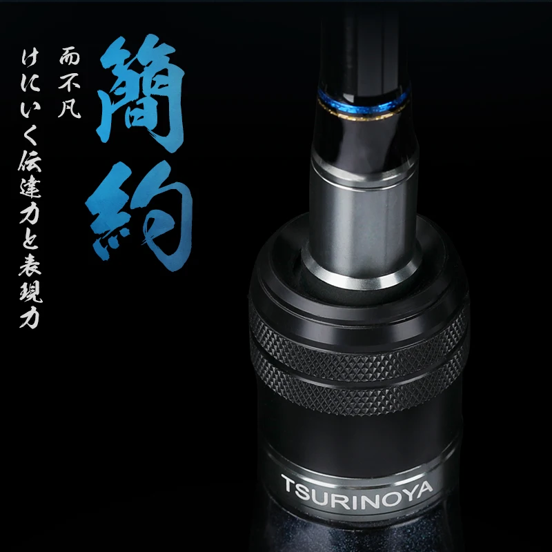 TSURINOYA удочка для рыбалки WOLF 1 98 m 2 09 28 средний Светильник спиннинг FUJI направляющая