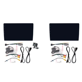 

10.1 Inch Android 8.1 Dual 2Din Car Stereo Radio MP5 Multimedia Player with GPS NAVIGATION Wifi OBD2 MirrorLink Player with Came