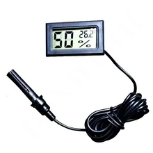 Электронный бытовой термометр и гигрометр Высокоточный внутренний термометр встроенный зонд внешний электронный термометр