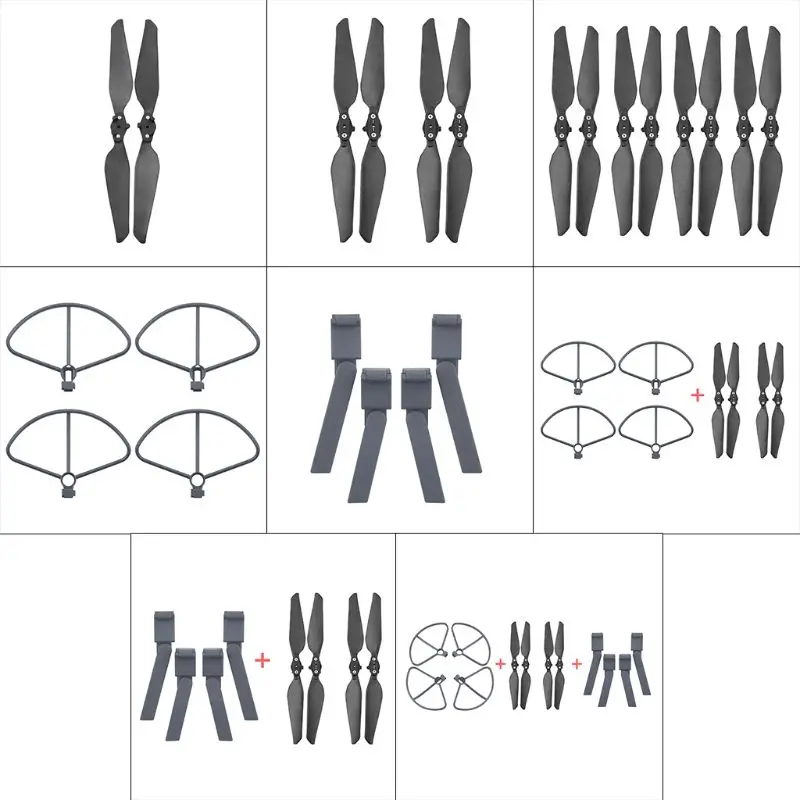 1 комплект складной пропеллер для увеличения шасси защитное кольцо для Fimi X8 SE комплект