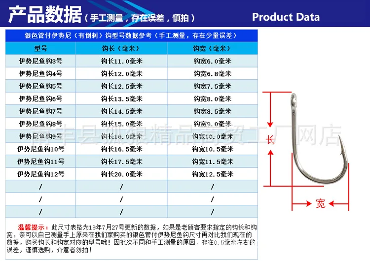 Оптом Серебряный перфорированный ISE нигерийский рыболовный крючок есть Барб Рыболовный крючок трубка Оплата с Барб крючок для ловли карпа