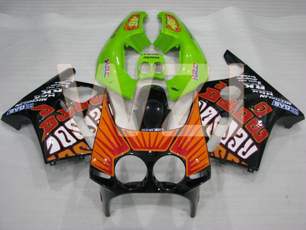 Комплекты обтекателей для Honda Cbr250rr 89 CBR250 RR 1989 1988-1989 MC19 | Автомобили и мотоциклы