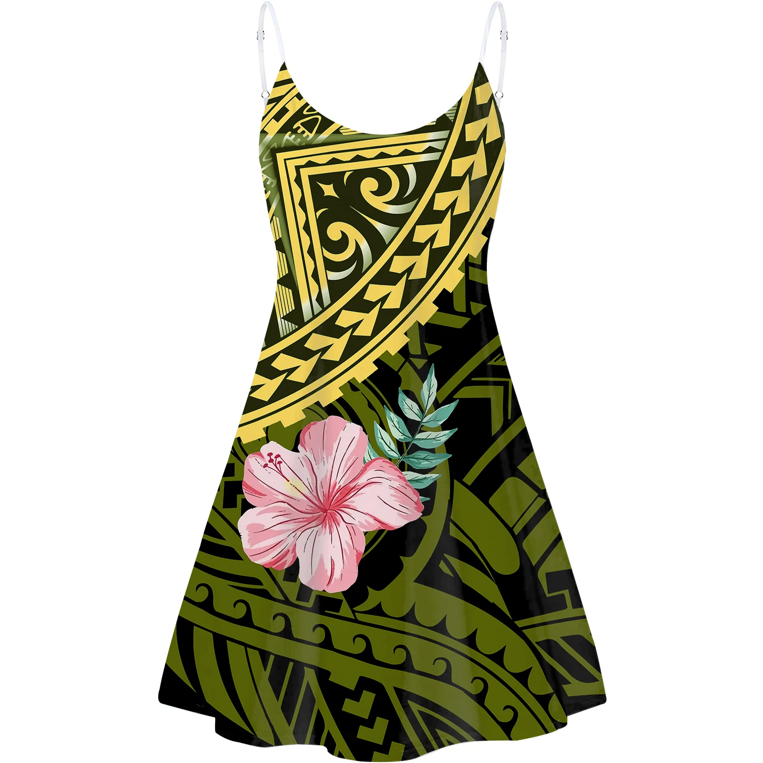 Polynesian Tribal Tropical Hawaiian 