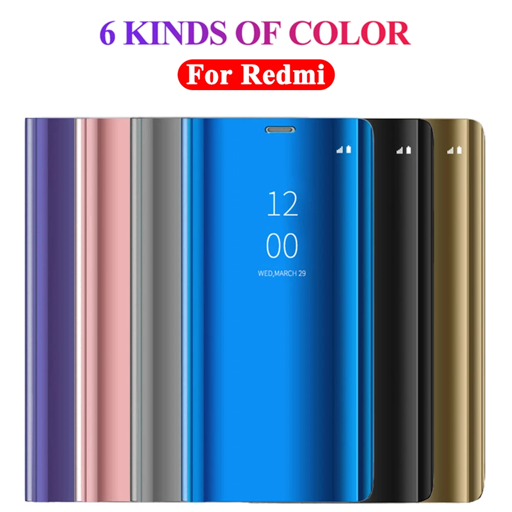 Зеркальный флип-чехол для xiaomi 9t pro Smart Book Cover xiamomi redmi k20 pro 8a 8 Go кожаный чехол для телефона s k20pro a8 t9 coque Funda