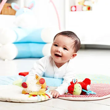 

Infant Inflatable Game Mat Sofa New Style Blanket Purple Sheep-with Stand