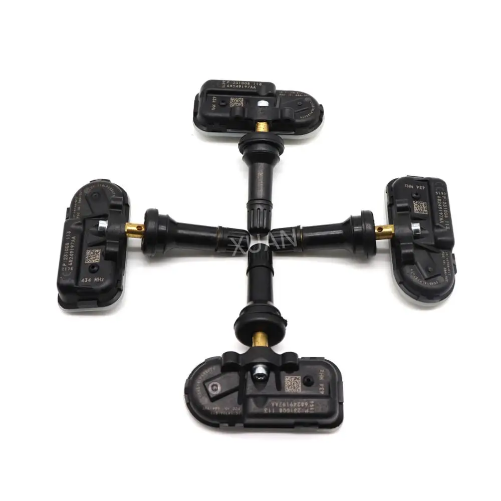 Автомобильный TPMS контроль давления в шинах Senor для JEEP CHEROKEE ram 1500 2500 3500- 434MHZ 68249197AA 68239720AA