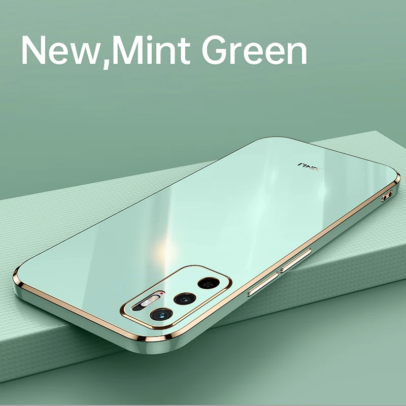 Модный глянцевый мягкий силиконовый резиновый чехол для Redmi Note 10 Note10 | Мобильные