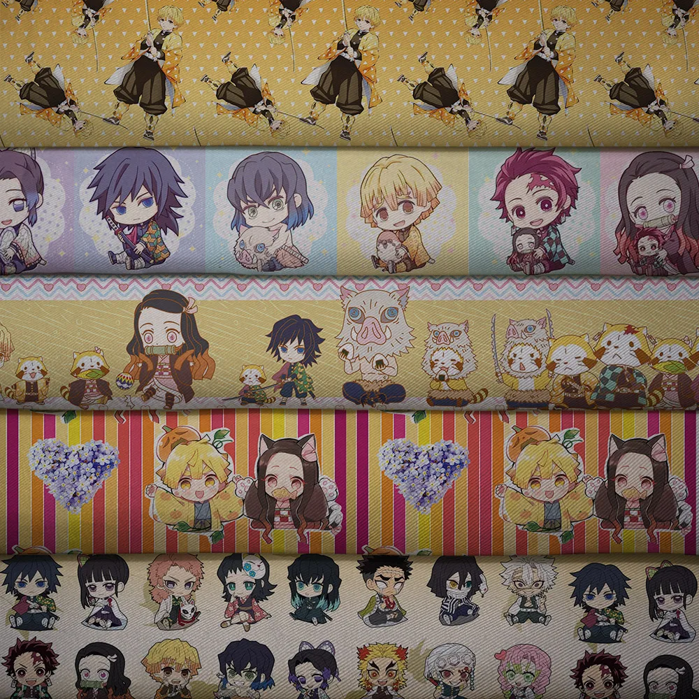 50cm*140cm Cartoon Printed Polyester Cotton Fabric Patchwork for Sewing Dress Cloth Making Puppet F1966 | Дом и сад