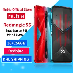 Новое поступление, игровой смартфон Nubia Red magic 5S, 12 Гб ОЗУ, 256 Гб ПЗУ, Redmagic 5S, игровой телефон с Snapdragon 865, 6,65 дюйма