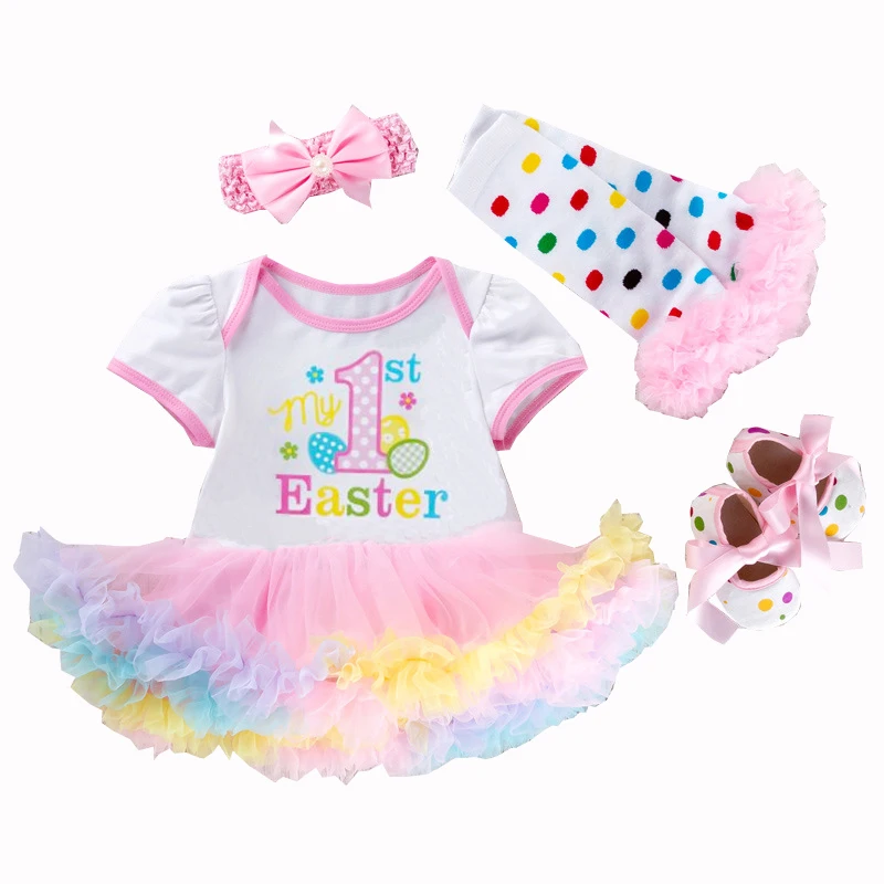 Babi Girl Clothes Cartoon Cosplay Lace Princess Dress For Baby 1st Year Easter Dress Cute Bebes Babi Clothes Infant Party Set best baby bodysuits