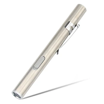 

Rechargeable Flashlight Torch Pen Self Defense Portable Bicycle Light Led Flashlight Light Lanterna Led Torch AC50FL