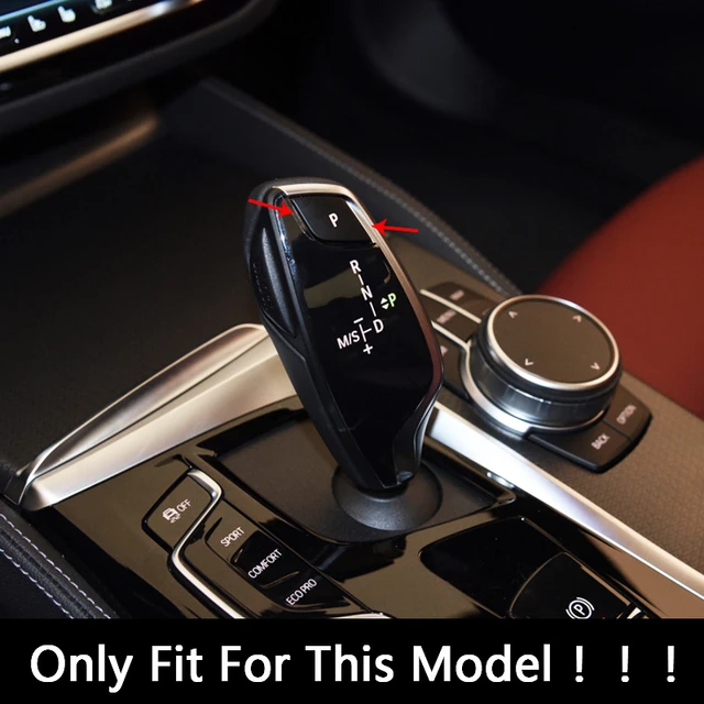 Auto Konsole Getriebe Shift Griff P Taste Dekorative Abdeckung Für BMW G01  G02 G30 G32 X3 X4 5 Serie 6gt automotive Innen Aufkleber - AliExpress