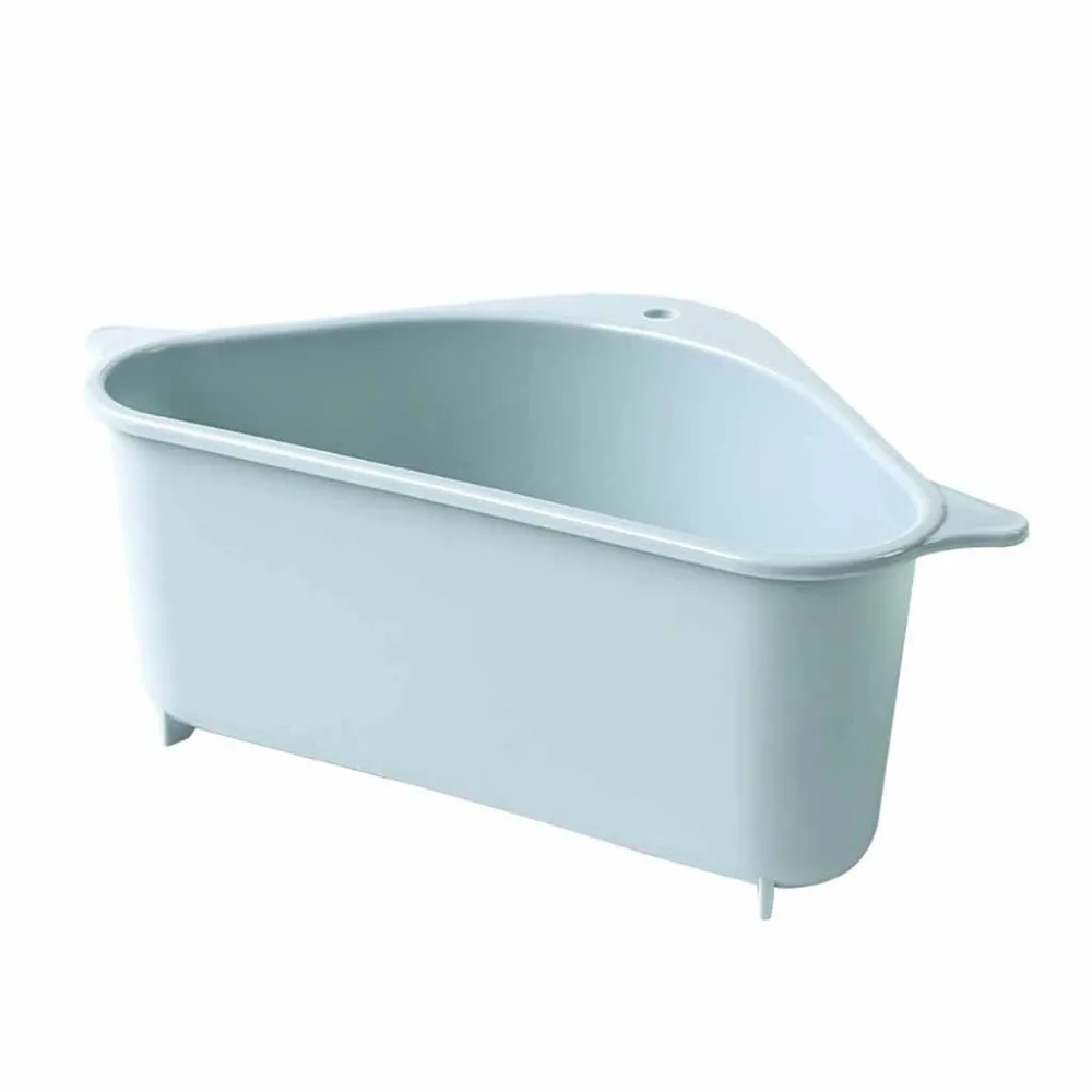 Useful suction cup sink rack soap sponge rack kitchen vegetable rack home sink drain rack triangle storage rack hanger 32